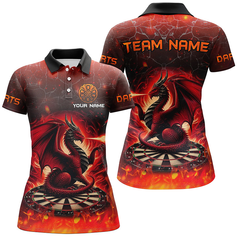 Darts Dragon Fire Flame 3D Printed Darts Customized Team League Darts |Red