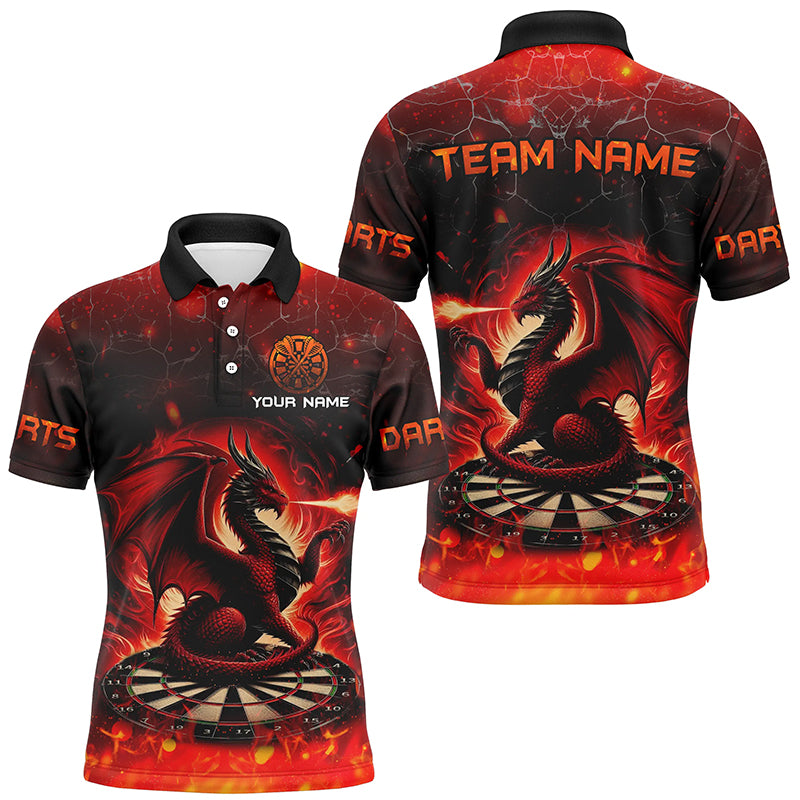 Darts Dragon Fire Flame 3D Printed Darts Customized Team League Darts |Red