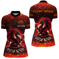 Darts Dragon Fire Flame 3D Printed Darts Customized Team League Darts |Red