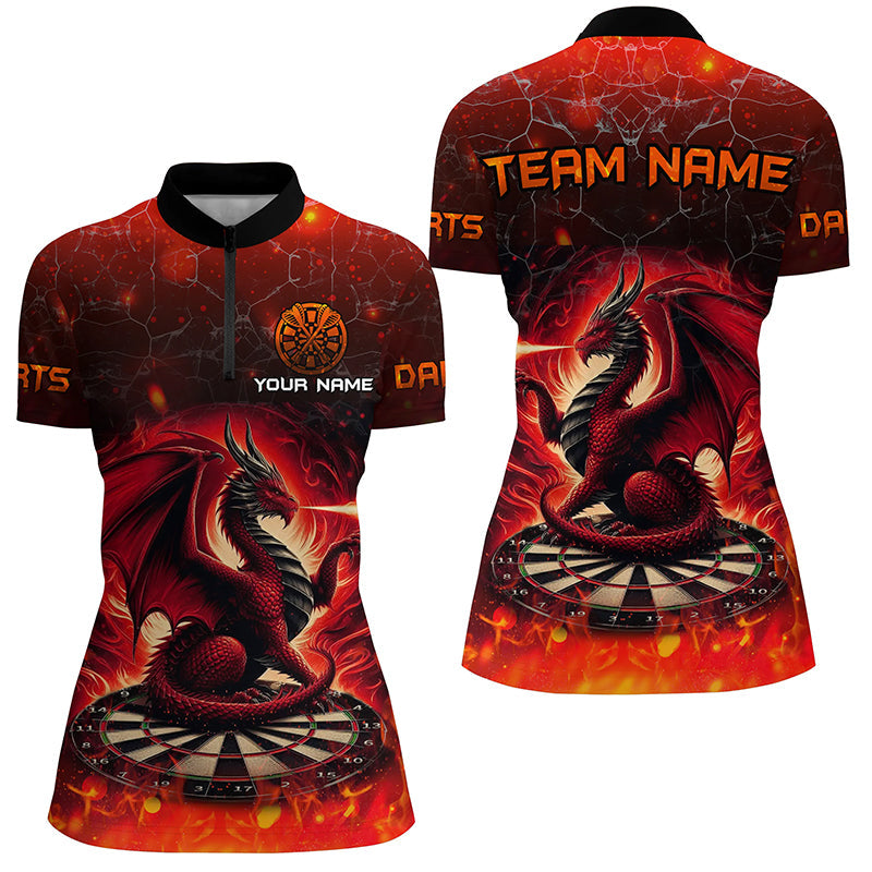 Darts Dragon Fire Flame 3D Printed Darts Customized Team League Darts |Red