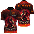 Darts Dragon Fire Flame 3D Printed Darts Customized Team League Darts |Red