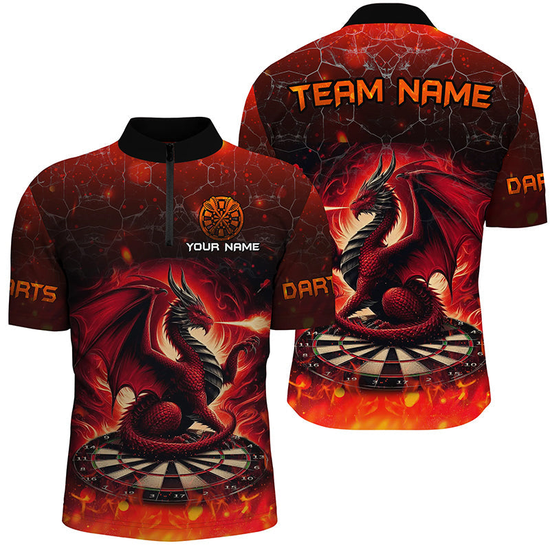 Darts Dragon Fire Flame 3D Printed Darts Customized Team League Darts |Red