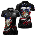 American Flag Black Grunge Dart and Custom Patriotic Dart