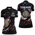 American Flag Black Grunge Dart and Custom Patriotic Dart