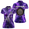 Purple Thunder Lightning 3D Women Darts and Custom Dart Dart