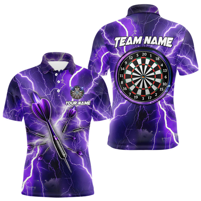 Purple Thunder Lightning 3D Women Darts and Custom Dart Dart