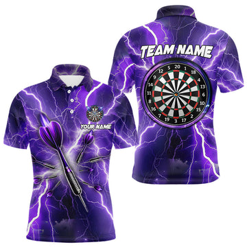 Purple Thunder Lightning 3D Women Darts and Custom Dart Dart