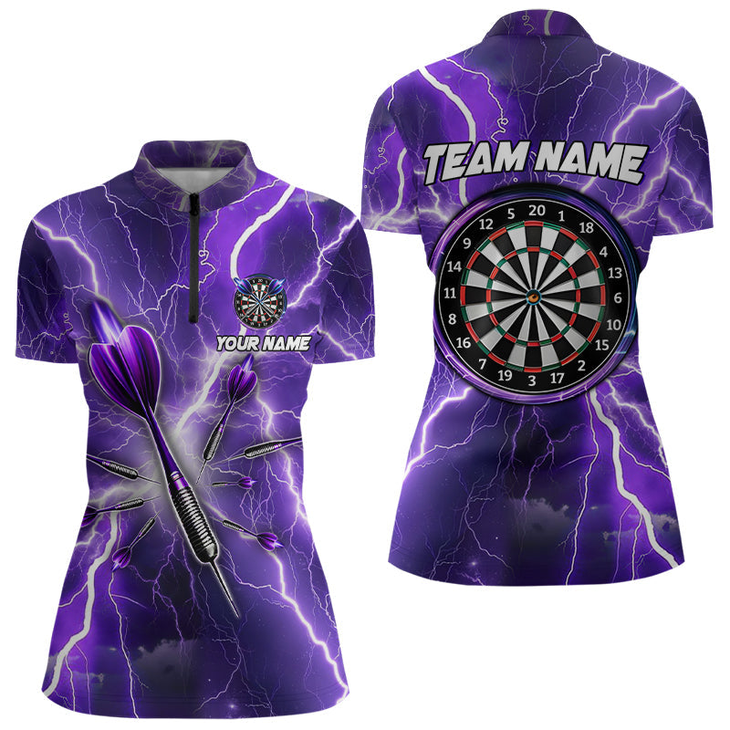 Purple Thunder Lightning 3D Women Darts and Custom Dart Dart