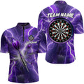 Purple Thunder Lightning 3D Women Darts and Custom Dart Dart