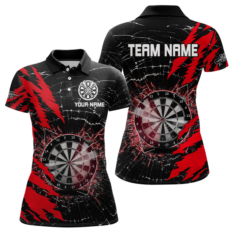 Black And Red Darts Board Break Glass Custom Dart, Darts Team Dart