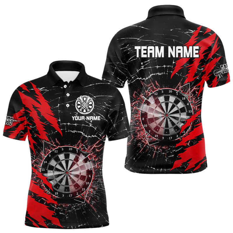 Black And Red Darts Board Break Glass Custom Dart, Darts Team Dart