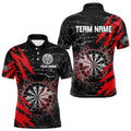Black And Red Darts Board Break Glass Custom Dart, Darts Team Dart