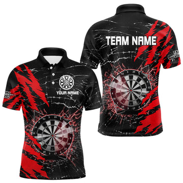 Black And Red Darts Board Break Glass Custom Dart, Darts Team Dart
