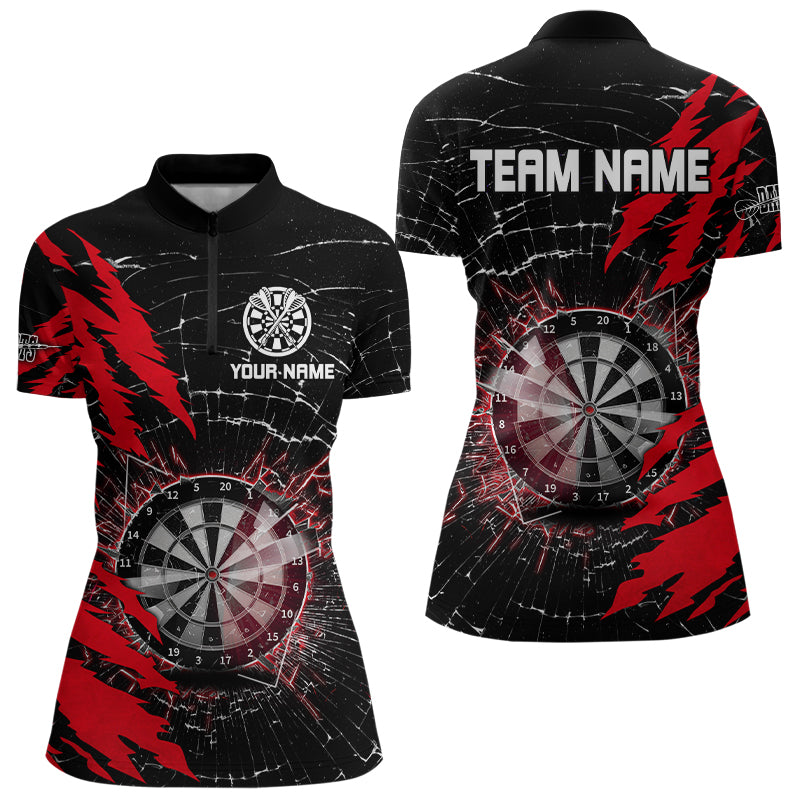 Black And Red Darts Board Break Glass Custom Dart, Darts Team Dart