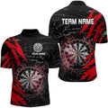 Black And Red Darts Board Break Glass Custom Dart, Darts Team Dart