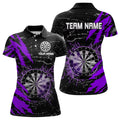 Black And Purple Darts Board Break Glass Custom Dart, Darts Team Dart