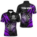 Black And Purple Darts Board Break Glass Custom Dart, Darts Team Dart