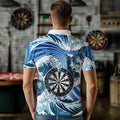 Personalized Blue Darts Waves Sea Darts and Custom Men Dart Funny Dart