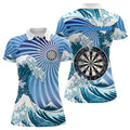 Personalized Blue Darts Waves Sea Darts and Custom Men Dart Funny Dart