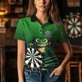 Personalized Green Funny Frogz Darts Custom Darts Team Outfit, Darts Gifts