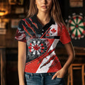 Personalized Canada Flag Dartboard Smoke Dart, Pride Patriotic Dart Team