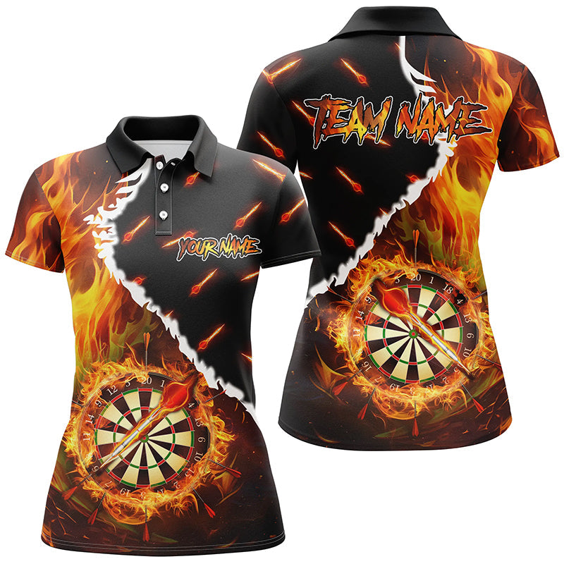 Personalized Darts Board Fire Flame Custom Darts, 3D Printed Darts Team