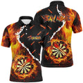 Personalized Darts Board Fire Flame Custom Darts, 3D Printed Darts Team