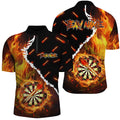 Personalized Darts Board Fire Flame Custom Darts, 3D Printed Darts Team