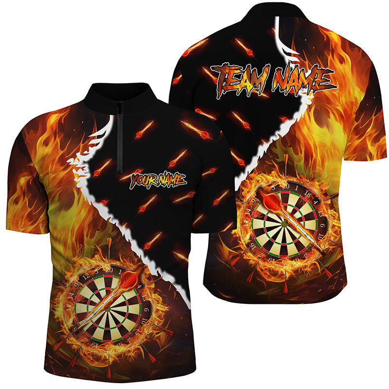 Personalized Darts Board Fire Flame Custom Darts, 3D Printed Darts Team