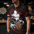 Personalized Wolf Lightning Darts and Custom Dart Darts |Red