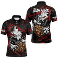 Personalized Wolf Lightning Darts and Custom Dart Darts |Red
