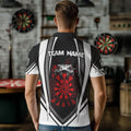 Personalized Black White Cobra Snake Dart Custom Team Outfit Darts | Red