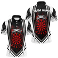 Personalized Black White Cobra Snake Dart Custom Team Outfit Darts | Red
