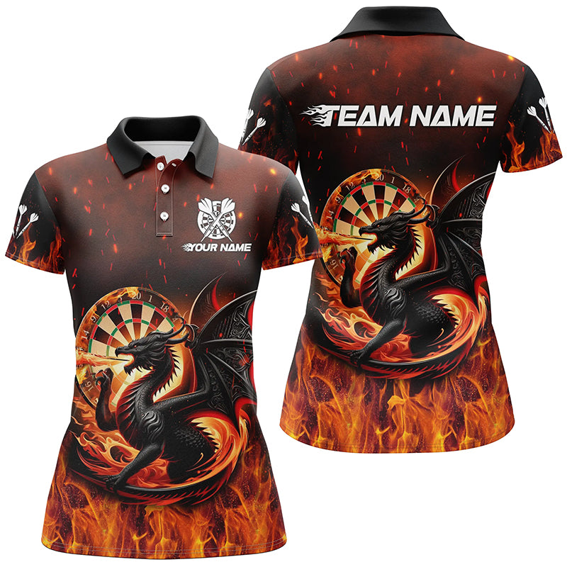 Dartboard Fire Flame Custom 3D Printed Dragon Darts, Uniform For Dart Team Player