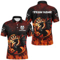 Dartboard Fire Flame Custom 3D Printed Dragon Darts, Uniform For Dart Team Player