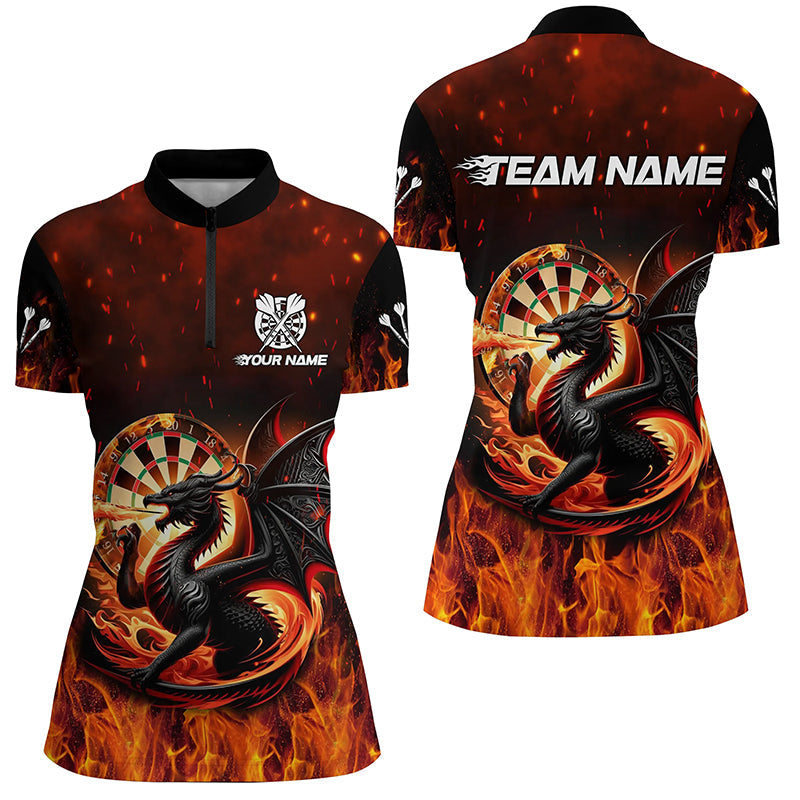Dartboard Fire Flame Custom 3D Printed Dragon Darts, Uniform For Dart Team Player