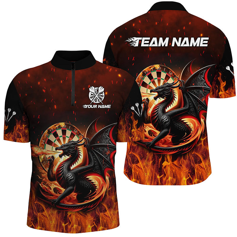 Dartboard Fire Flame Custom 3D Printed Dragon Darts, Uniform For Dart Team Player
