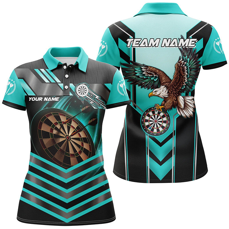 Personalized Turquoise Dartboard Light Custom Eagle Darts, Darts Apparel