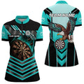 Personalized Turquoise Dartboard Light Custom Eagle Darts, Darts Apparel
