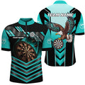Personalized Turquoise Dartboard Light Custom Eagle Darts, Darts Apparel