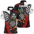 Personalized Colorful Dartboard Men Darts Custom Name Unique Darts Team
