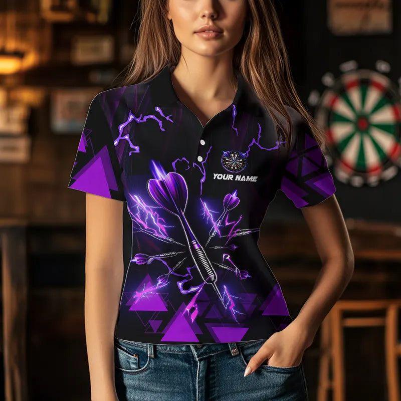 Purple Darts Arrow Thunder Lightning Dart Custom Dart Team and