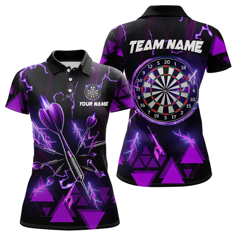 Purple Darts Arrow Thunder Lightning Dart Custom Dart Team and