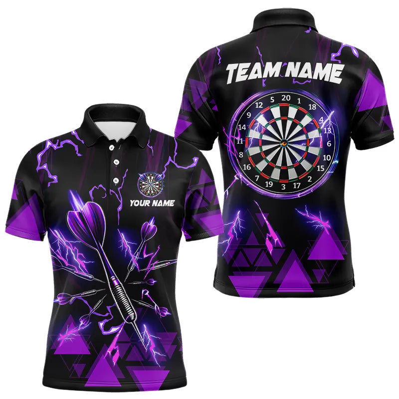 Purple Darts Arrow Thunder Lightning Dart Custom Dart Team and
