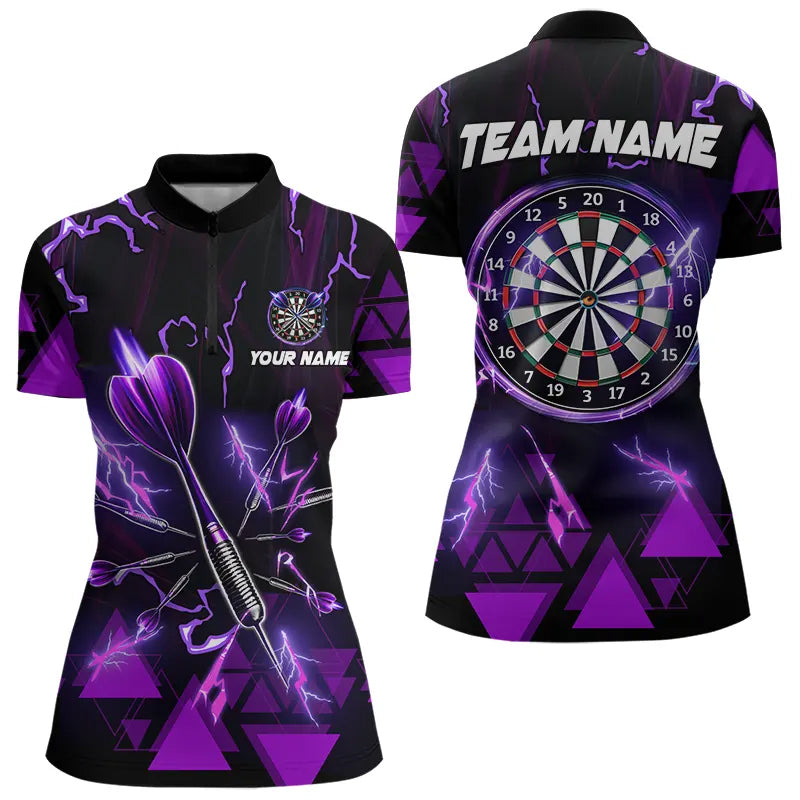Purple Darts Arrow Thunder Lightning Dart Custom Dart Team and