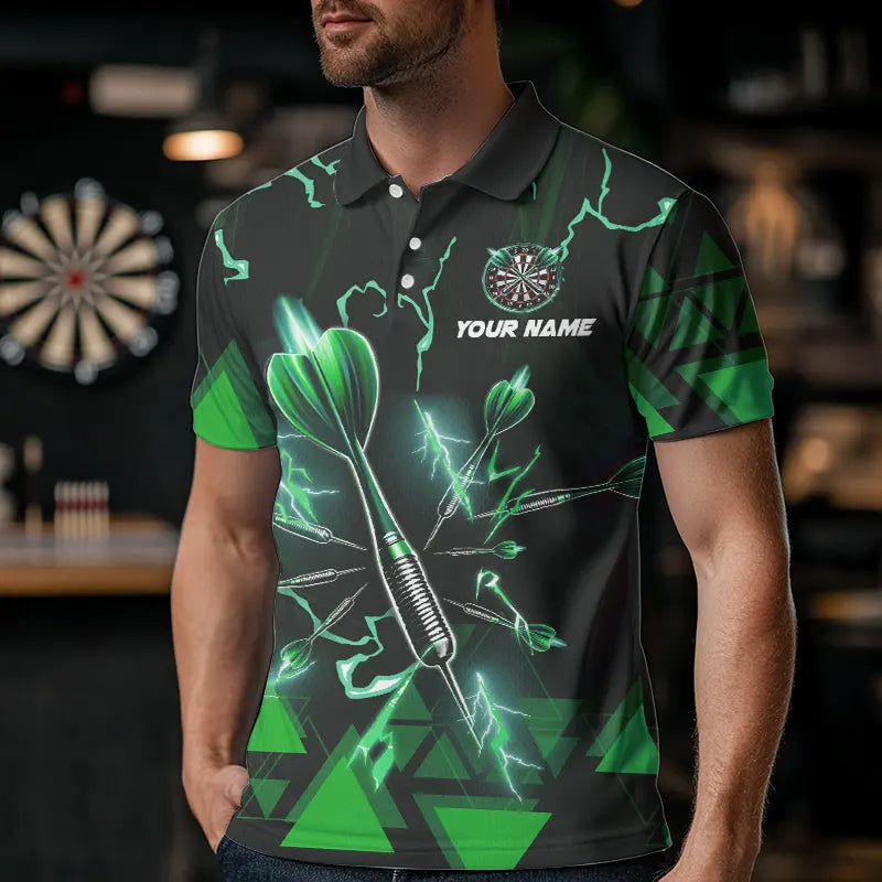 Green Darts Arrow Thunder Lightning Dart Custom Dart Team and