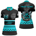 Black And Cyan Darts Bee Custom Name Darts, Funny Darts Apparel, Best Darts Gifts