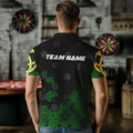 Black And Green St Patrick Day Luckiest Shamrock Dart Custom Darts Team