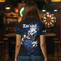 Personalized Wolf Lightning Darts and Custom Dart Darts |Blue
