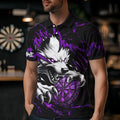 Personalized Wolf Lightning Darts and Custom Dart Darts |Purple